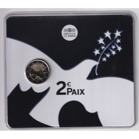 2€ France 2015 - Paix en Europe - Brillant universel