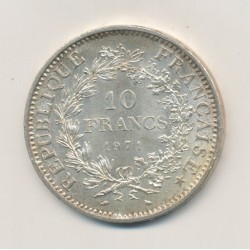 10 Francs hercule - 1971