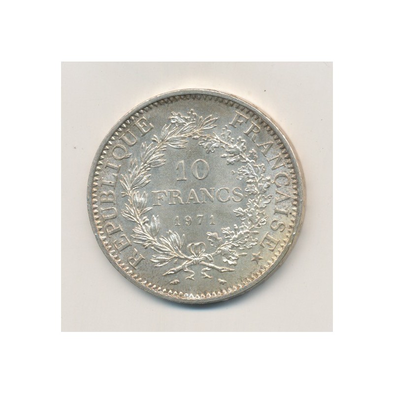 10 Francs hercule - 1971