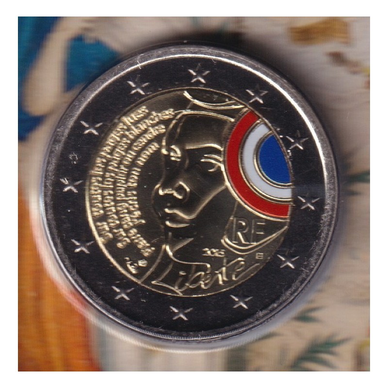 2€ France 2015 - 225 ans de la fête de la fédération - Marianne - Brillant universel