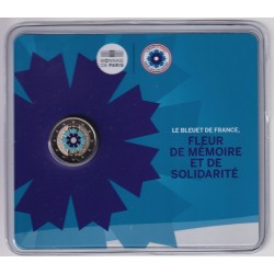 2 Euro 2018 - Bleuet de France - Brillant universel