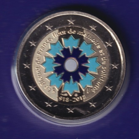 2 Euro 2018 - Bleuet de France - Brillant universel