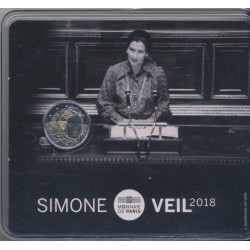 2 Euro 2018 - Simone Veil - Brillant universel