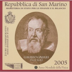 St marin - 2 Euro - 2005 - Gallilée