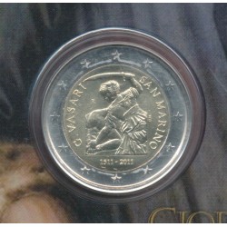 St marin - 2 Euro - 2011 - Giorgo Vasari 2