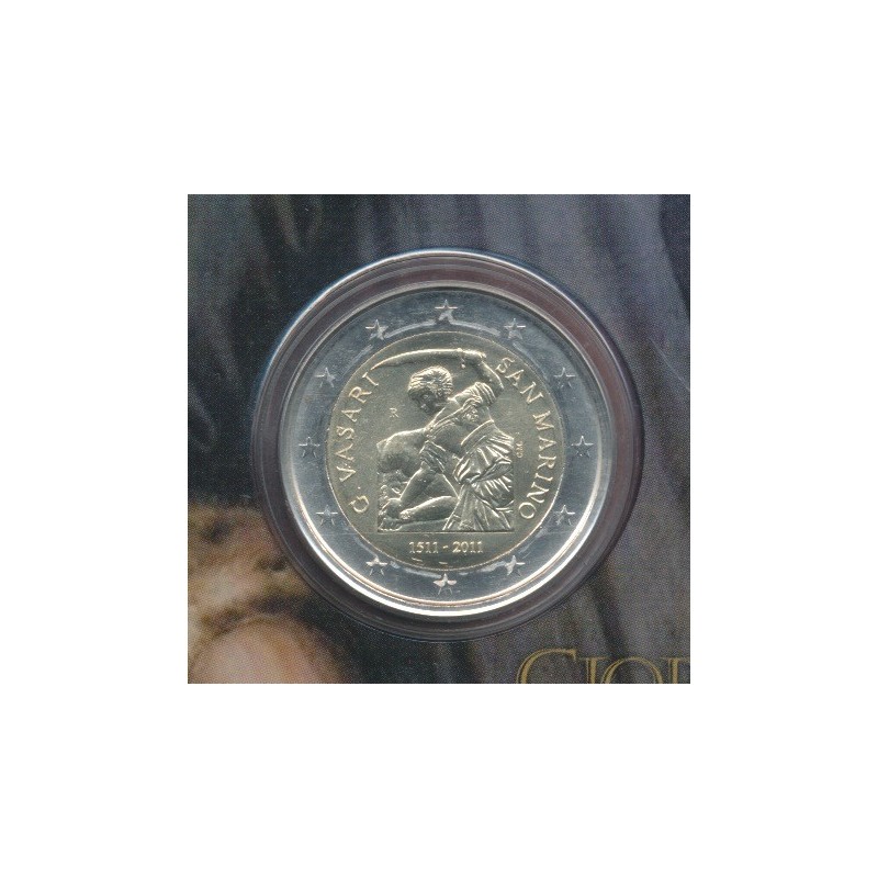 St marin - 2 Euro - 2011 - Giorgo Vasari