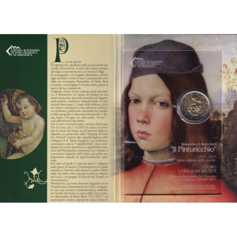 St marin - 2 Euro - 2013 - Il Pinturicchio