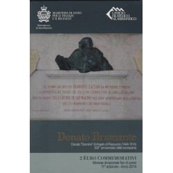 St marin - 2 Euro 2014 - Donato Bramante