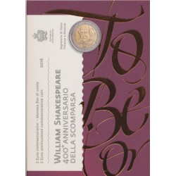 St marin - 2 Euro - 2016 - Skakespeare
