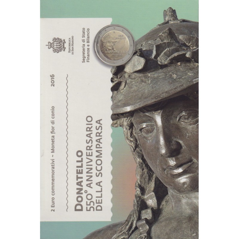 St marin - 2 Euro 2016 - Donatello