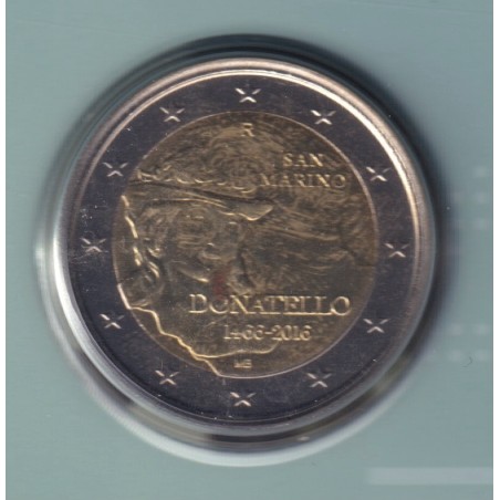 St marin - 2 Euro 2016 - Donatello
