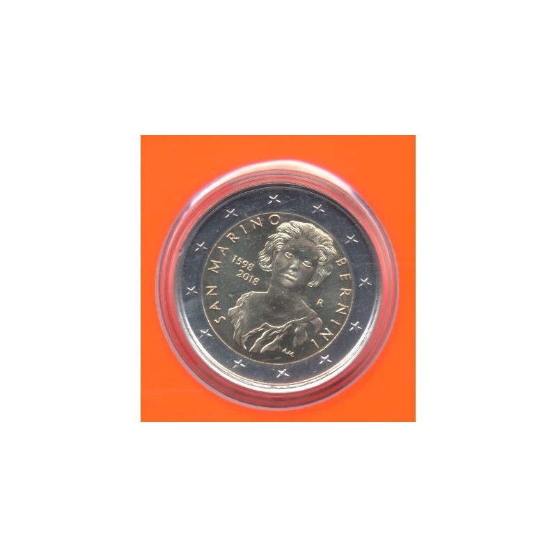 St marin - 2 Euro - 2018 - Bernini