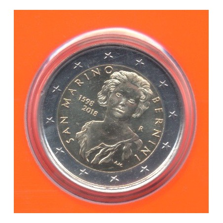 St marin - 2 Euro - 2018 - Bernini