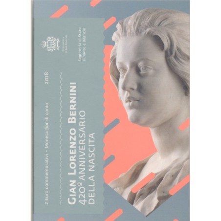 St marin - 2 Euro - 2018 - Bernini