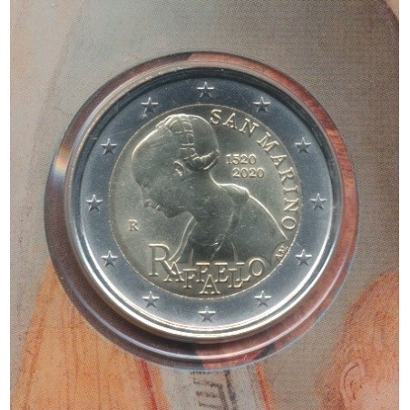 St marin - 2 Euro - 2020 - 500e anniversaire de la mort de Raphaël - Raffaello Sanzio