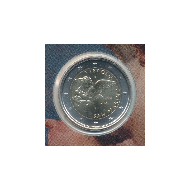 St marin - 2 Euro - 2020 - Giambattista Tiepolo