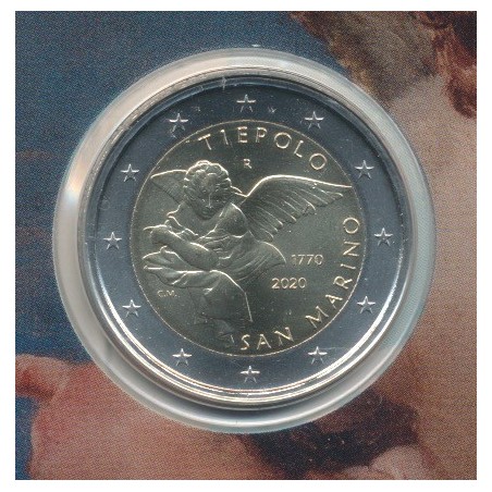St marin - 2 Euro - 2020 - Giambattista Tiepolo