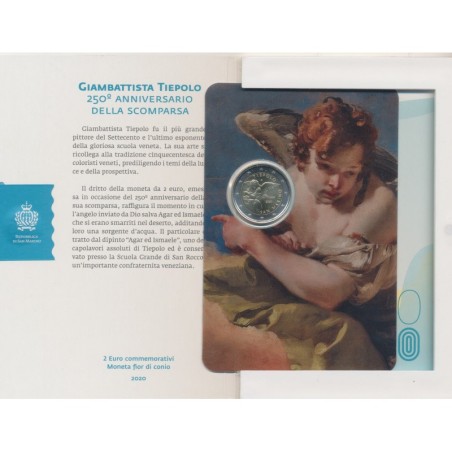 St marin - 2 Euro - 2020 - Giambattista Tiepolo