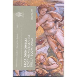 St marin - 2 Euro 2023 - 500e anniversaire de la mort de Luca Signorelli
