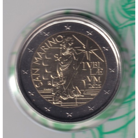 St marin - 2 Euro 2025 - Pèlerins de l’espoir