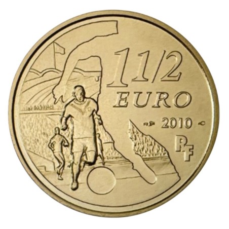 1,5 Euro 2010 - Girondins de Bordeaux - 25.000 ex - Cupro alu nickel