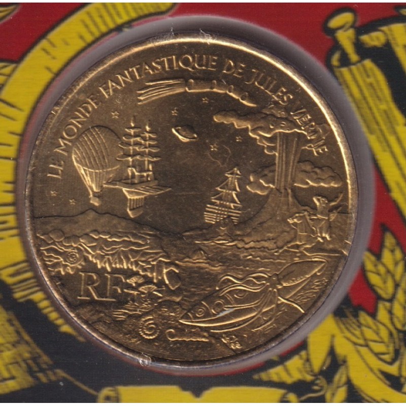 1/4 euro 2005 - Jules Verne - cupro nickel - 50.000 ex