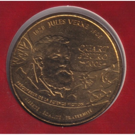 1/4 euro 2005 - Jules Verne - cupro nickel - 50.000 ex