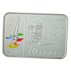 10 Euro 2010 - Pablo Picasso - argent Belle épreuve 2