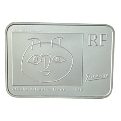10 Euro 2010 - Pablo Picasso - argent Belle épreuve 2