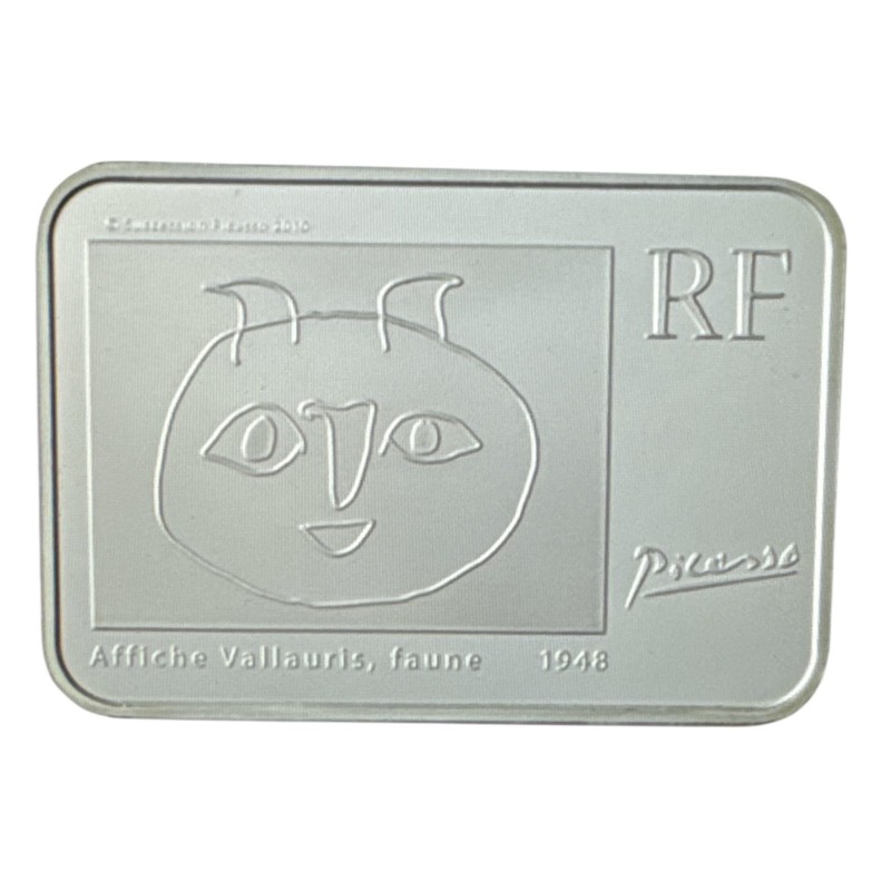 10 Euro 2010 - Pablo Picasso - argent Belle épreuve