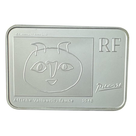 10 Euro 2010 - Pablo Picasso - argent Belle épreuve