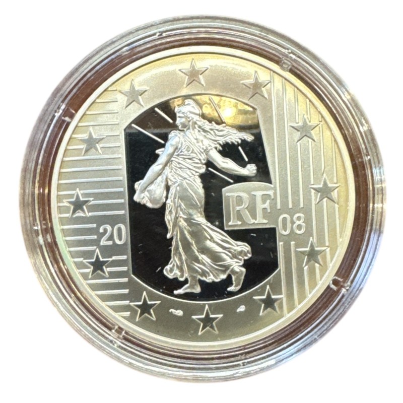 1,5 Euro 2008 - La Semeuse - argent Belle Epreuve