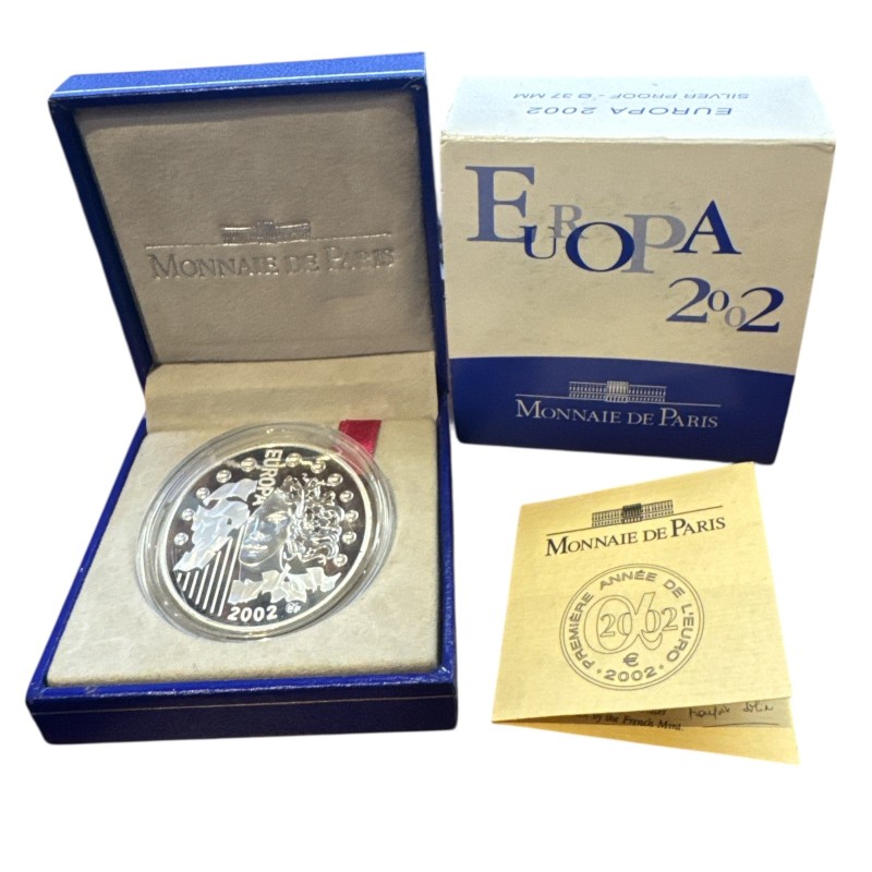 1,5 Euro 2002 - Europa - argent