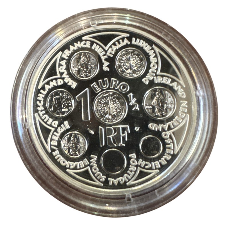 1,5 Euro 2002 - Europa - argent