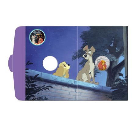 10 Euro 2025 - La belle et le clochard - Disney - argent Brillant universel