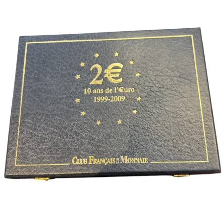 Coffret 16 Monnaies - 2 euro 2009 - 10 ans de l'euro