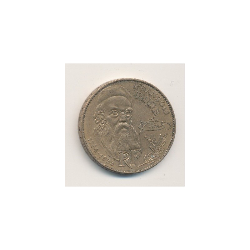 10 Francs Rude - 1984
