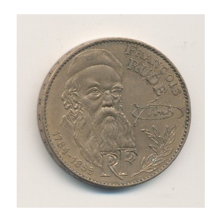 10 Francs Rude - 1984