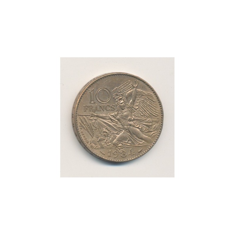 10 Francs Rude - 1984