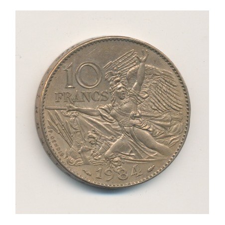 10 Francs Rude - 1984