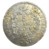 5 Francs Union et Force - AN 5 A Paris - B/TB