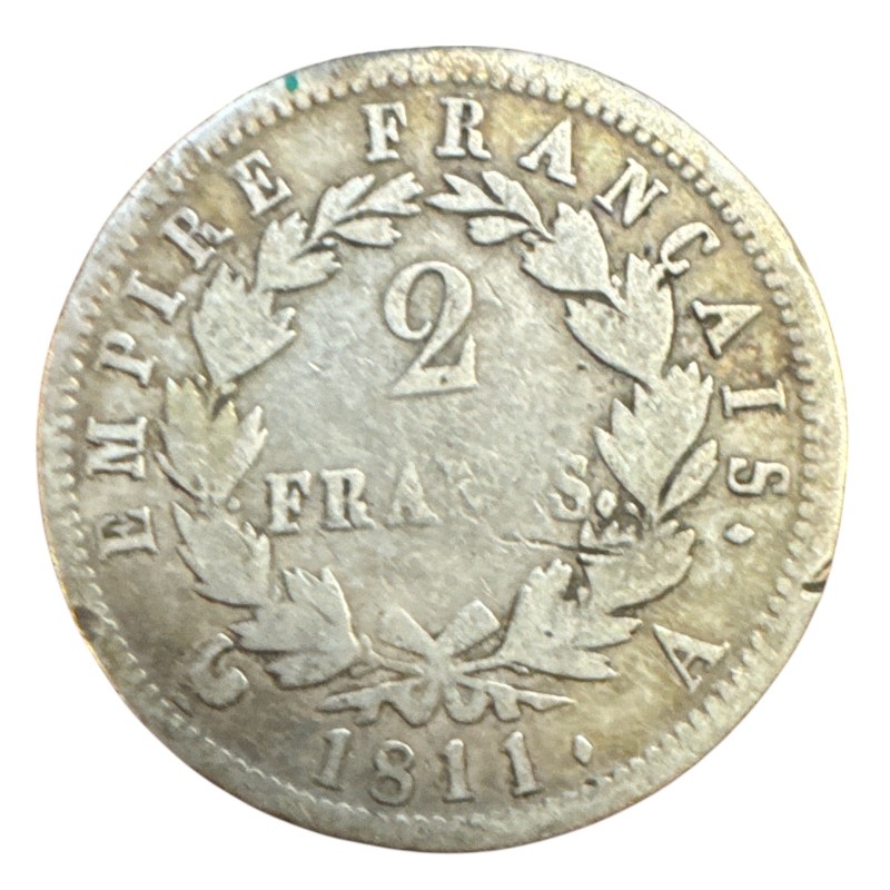 Napoléon empereur - 2 Francs - 1811 A Paris - TB