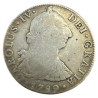 Mexique - 8 Reales 1789 Mo - Charles IV - argent - TB