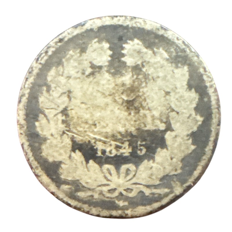 1/2 Franc Louis Philippe I - 1845 B Rouen - B