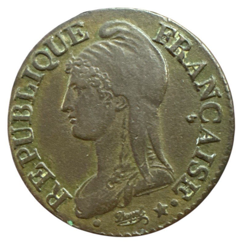 5 Centimes Dupré - AN 5 BB Strasbourg - TTB+