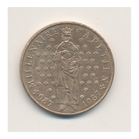 10 Francs Millénaire capétien - 1987