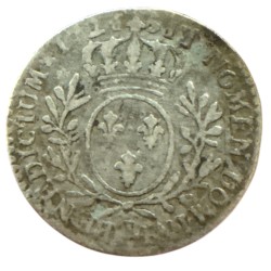 Louis XV - 1/10 écu aux lauriers - 1726 L Bayonne - B/B+ 2