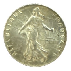 Investissement - 50 Cts Semeuse - 2,50g argent 0,835 2