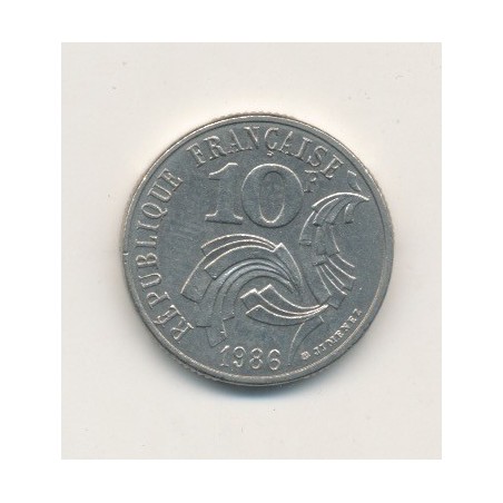 10 Francs Jimenez - 1986