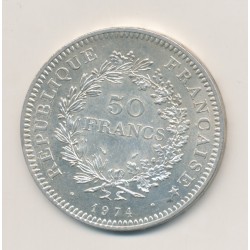 Lot 50 Francs Hercule argent X5